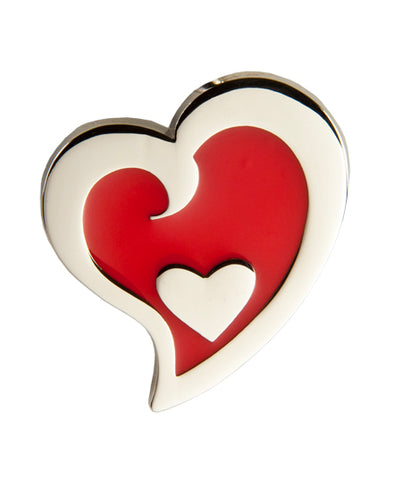 *Small Spaces* Red Heart in Heart (SKU: 01A-310)