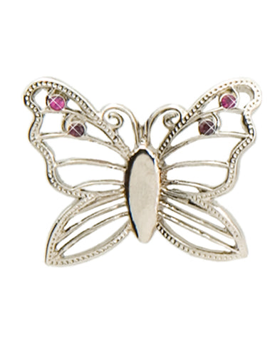 *Small Spaces* Silver Butterfly (SKU: 01A-078)