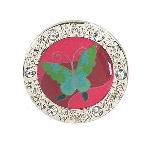 Small Spaces Pink Butterfly Bling (SKU: 01BA-102)