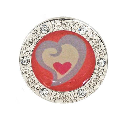 Small Spaces Heart in Heart Bling (SKU: 01BA-101)