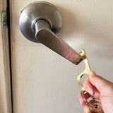Gold Tone Key'P Safe Touch Free Tool